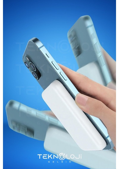 Magsafe Kablosuz Şarj Wireless BEYAZ