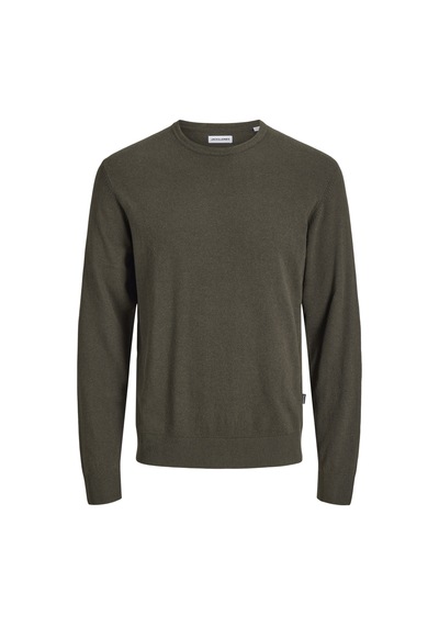 Jack & Jones Erkek Bisiklet Yaka Triko Kazak - Emil - 12208364 Çok Renkli