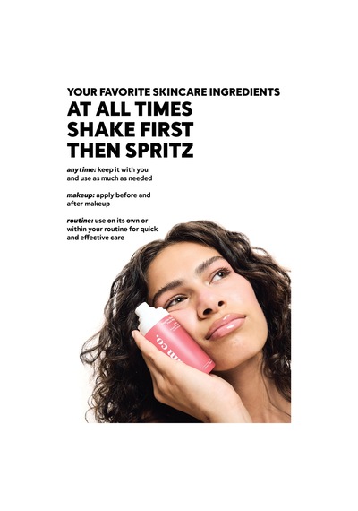 Cream Co. Nemlendirici Aydınlatıcı Yüz Spreyi, Peptit Face Mist,