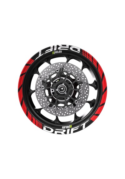 Mondial Drift Jant Şeridi Kırmızı