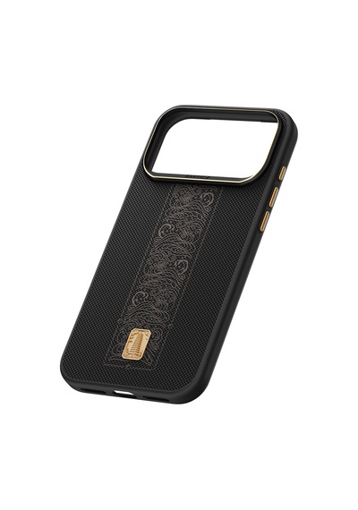 İphone 17 Pro Uyumlu Kılıf M-safe Şarj Özellikli Raptic Aramid Dual Rise Serisi Kapak Siyah