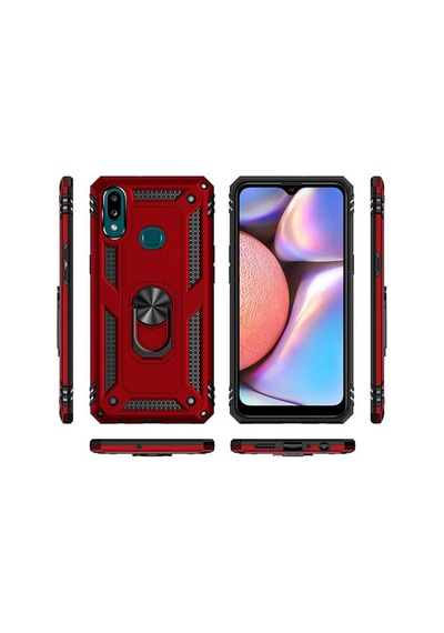 Samsung Uyumlu Galaxy A10s Kılıf Zore Vega Kapak Gri
