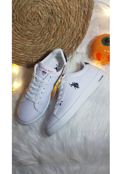 U.S. Polo Assn. Franco Beyaz Unisex Sneaker Ayakkabı Ckr00451 Beyaz