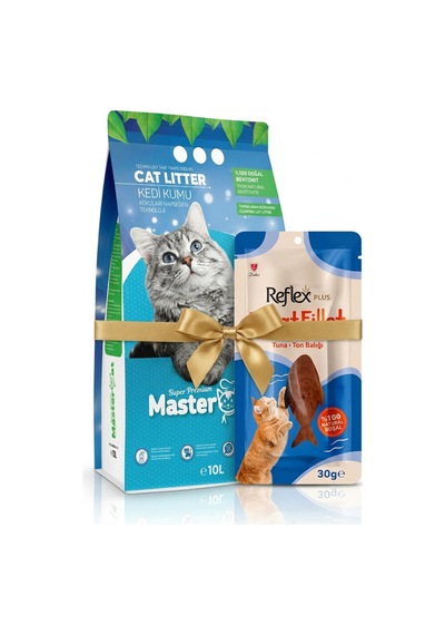 Aktif Karbonlu Kedi Kumu 10l Kedi Ödülü Hediyeli Paket