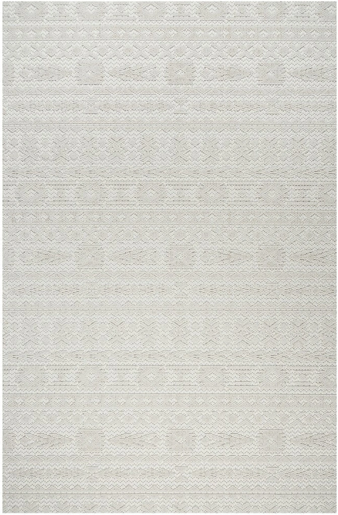 Modern Tasarımlı Jüt Dokuma Loop Sisal Krem Renk Halı Krem