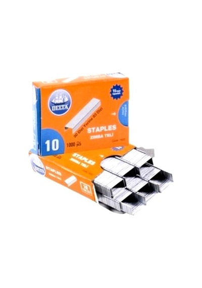 Delta Zımba Teli No:10 Gümüş - 10 Paket