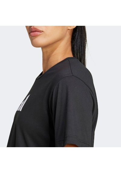 Adidas Train Essentials Big Logo Pernce Kadın Siyah Antrenman T-shirt Jg8614 SIYAH