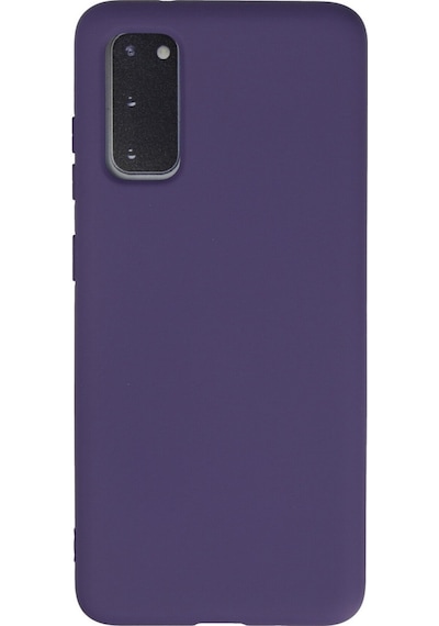 Samsung Galaxy Uyumlu - S20 Kılıf Nano İçi Kadife Silikon - Mor