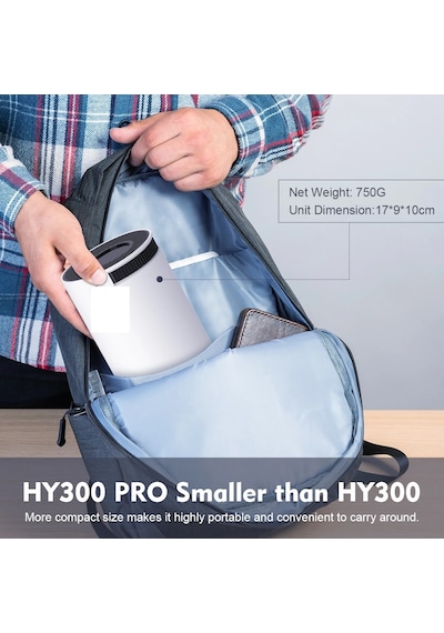 Ambition Projektör Hy300 Pro 4k Android 11 Çift Wifi6 260ansı