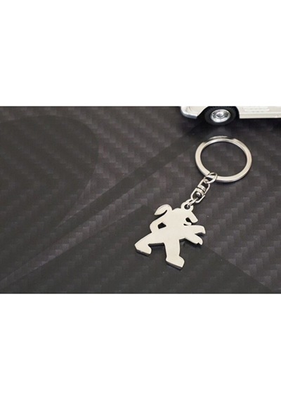 Dk Tuning Lion Aslan Logo Krom Metal Stil Anahtarlık