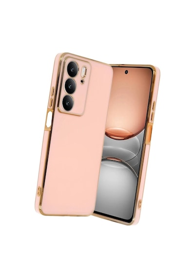 Realme C75 4g Kılıf Volet Silikon - Pembe Evimdeyokyok