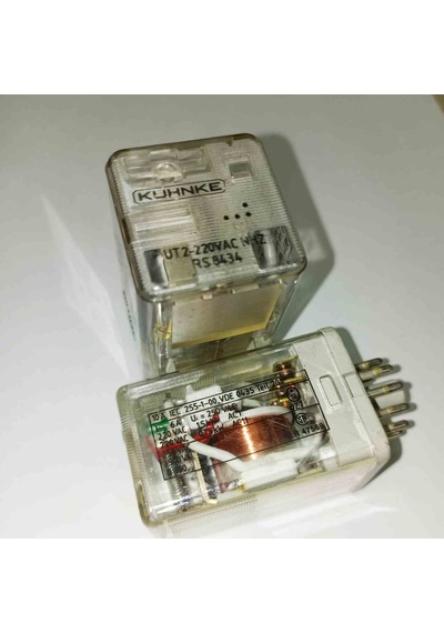 Ut2-220vac Nhz 220vac 10a 2c 8pın Kuhnke Güç Röle
