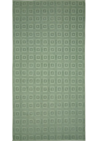 Soft Kybele Banyo Havlusu - Koyu Yeşil - 70x140 Cm Renkli