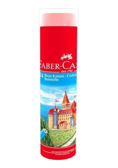 Faber Kuruboya 24 Renk Metal Tüp 116524 Karışık