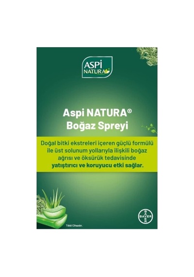 Bayer Aspi Natura Boğaz Spreyi 20 Ml