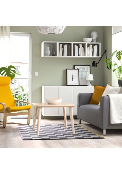 Ikea Klassrum İç Ve Dış Mekân Halısı 60 X 120 Cm Beyaz - Siyah