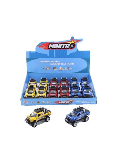 Birlik Oyuncak Metal Çekbırak Sesli Işıklı Off Road Pıcup