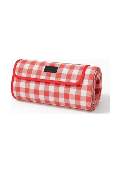 Ayrex Pinterest Piknik Örtüsü 200x150 Cm Su Geçirmez Çift Katlı Kamp Ve Plaj Örtüsü Kırmızı Diğer