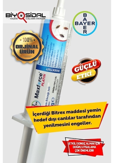 Maxforce Platin Hamamböceği Jeli 20gr 2027