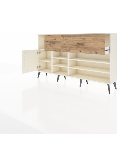 Arges Konsol 6 Raflı 2 Çekmeceli Tek Kapaklı 176x30x99 Aytaşı-aytaşı/çam Aytası/atlas Çam - Aytası Arges Konsol 6 Raflı 2 Çekmeceli Tek Kapaklı 176x30x99 Aytaşı-aytaşı/çam Aytası/atlas Çam - Aytası