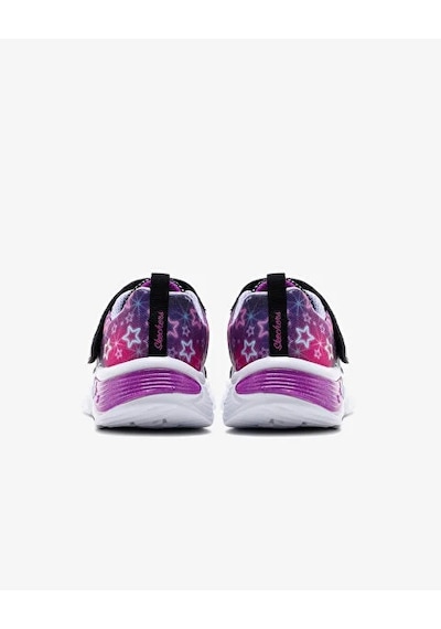 Skechers Kız Çocuk Siyah Işıklı Spor Ayakkabı Siyah