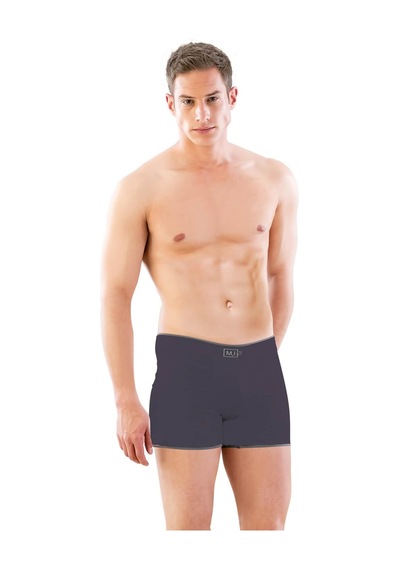 Aria's Closet Arias Closet Antrasit Mı Emay 2108 Seamless Uzun Erkek Boxer