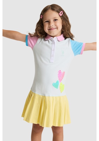 U.s. Polo Assn. Kız Çocuk Nil Elbise Örme 50325595-vr083 Nıl