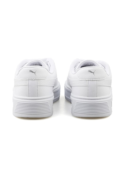 Puma Smash Platform Kadın  Beyaz / Gri Sneaker