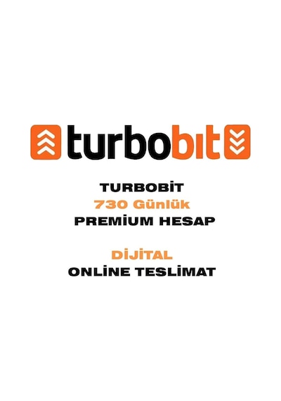 2 Yıl 730 Günlük Turbobit Premium Hesap