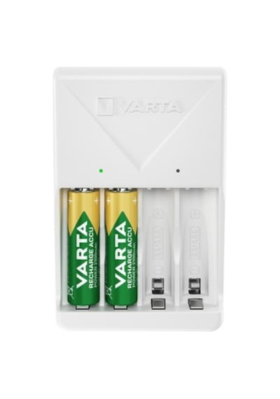 Şarj Cihazı + 4 Adet 2100mah Aa Pil Seti