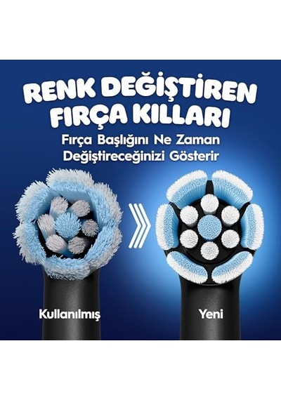 Oral-b İo Çocuk 6+ Diş Fırçası Yedek Başlığı 4 Adet