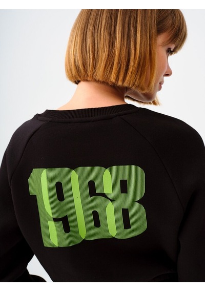 LOFT Loose Fit Kadın Sweatshirt Lf2034511 Q1.v1 Siyah