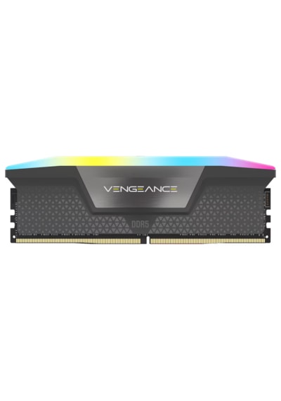 Corsaır 32gb 1x32 Vengeance Rgb 6000mhz Cl38 Ddr5 Xmp/expo Gri Single Kit Ram