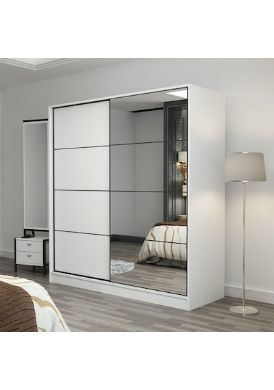 Minarmobilya Minar Kale210Y 2K Sürgülü Dlp 220G Cm - Byz Aynalı Byz