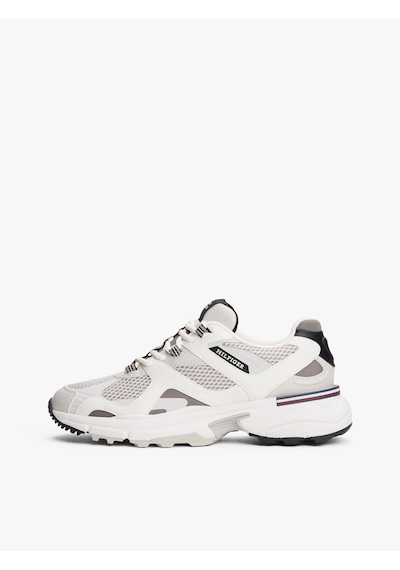 Tommy Hilfiger M Runner Tech Mıx Erkek Gri Spor Ayakkabı - Fm0fm05567 Gri