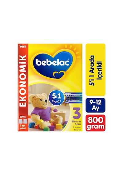 Bebek Devam Sütü No3 800 Gr