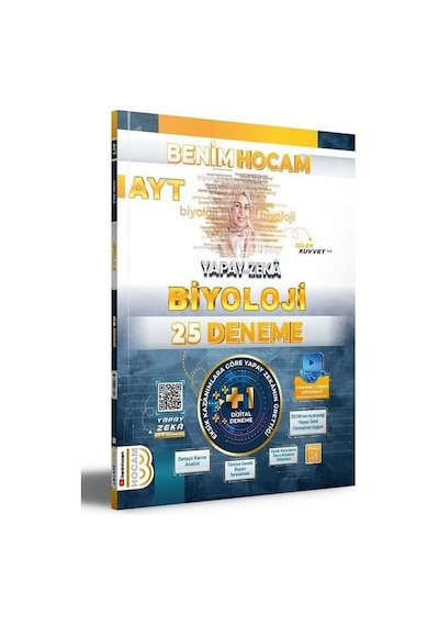 2024 Ayt Yapay Zeka Biyoloji 25 Deneme / Dilek Kuvvet