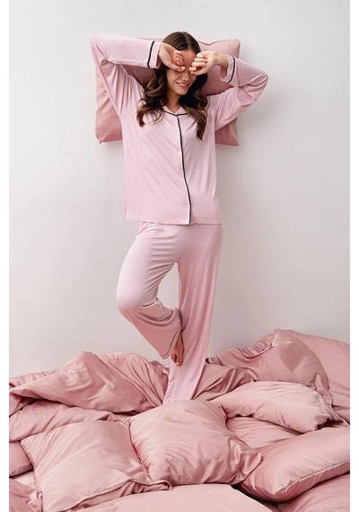 Artış Collection Artış 18207 Bayan Pijama Takımı Pudra