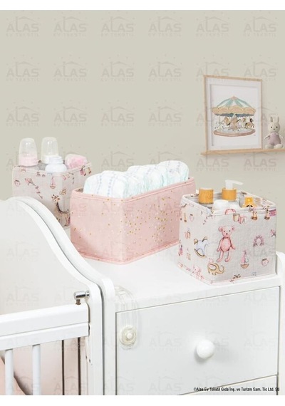 Lexroo Baby 3'lu Cekmece Duzenleyici Pembe
