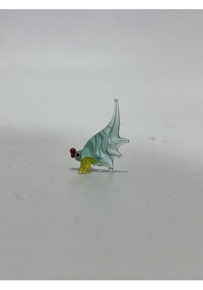 El Yapımı Mini Murano Cam Balık Biblo A158-14