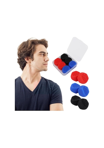 Face Yoga Başlangıç-orta-zor Jawline Çene Kası Egzersiz Topu 6'lı Set