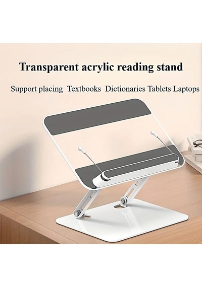 Tablet Ve Kitap Okuma Standı Ayarlanabilir Katlanabilir Masaüstü Tutucu, Ergonomik Tasarım, Sağlam Alüminyum Alaşım, Ev Ve Ofis Kullanımı İçin Evrensel Tablet Desteği L111-sbt Tablet Ve Kitap Okuma Standı Ayarlanabilir Katlanabilir Masaüstü Tutucu, Ergonomik Tasarım, Sağlam Alüminyum Alaşım, Ev Ve Ofis Kullanımı İçin Evrensel Tablet Desteği L111-sbt