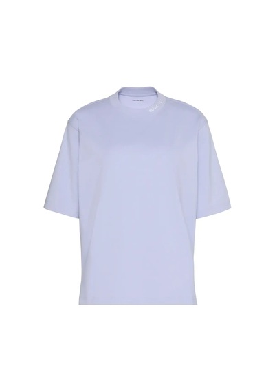 Calvin Klein Ss Coolıng Jersey Re, Vbk Mavi Kadın T-shirt