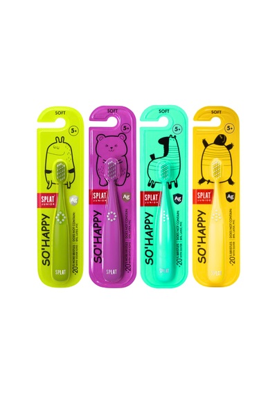 Splat Junior So Happy Soft Diş Fırçası 5+ Yaş 1 Adet