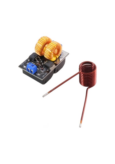 İndüksiyon Isıtıcı Modül 120w Dc 5/12v Mini Bobin Kablosuz Yüksek Frekanslı Enerji Güç İletimi