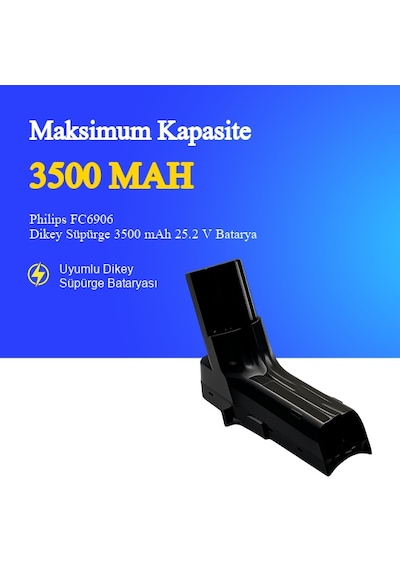 Philips Fc6906 Dikey Süpürge 3500 Mah 25.2v Batarya