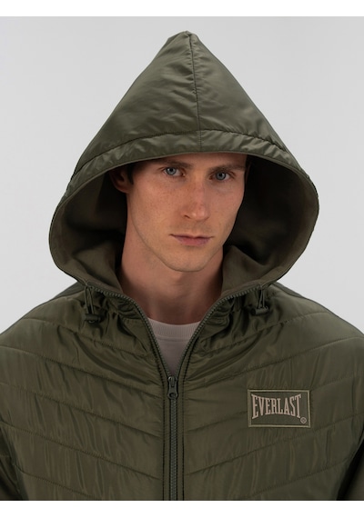Everlast Boxing Club 2.0 Full Zip Haki Erkek Kalın Sweatshirt Haki