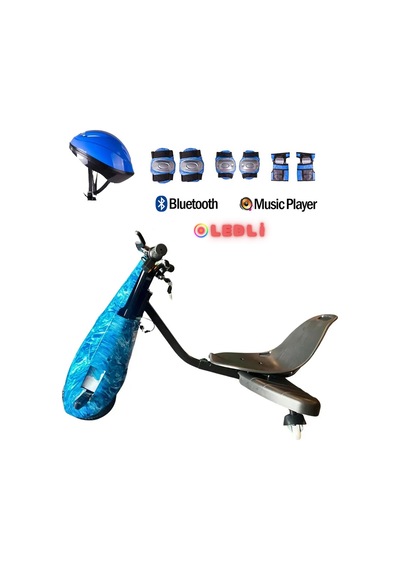 Citymate Drift Car Elektrikli Kaykay Bluetooth Dirift Kar Hoverboard Scooter + Koruma Ekipmanı D29