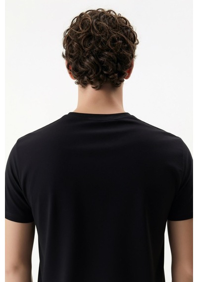 Loft Lf2042275 Erkek Kısa Kol T-shirt Siyah
