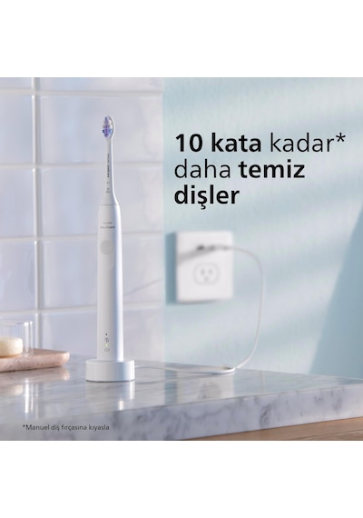 Philips Sonicare Sensitive Yedek Diş Fırçası Başlığı, 10 Kat Daha
